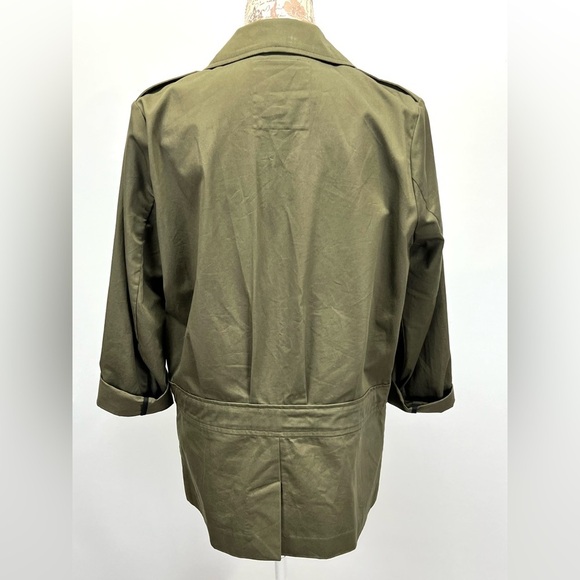 ZADIG & VOLTAIRE Olive green KALENA military style jacket size S. - Picture 5 of 15